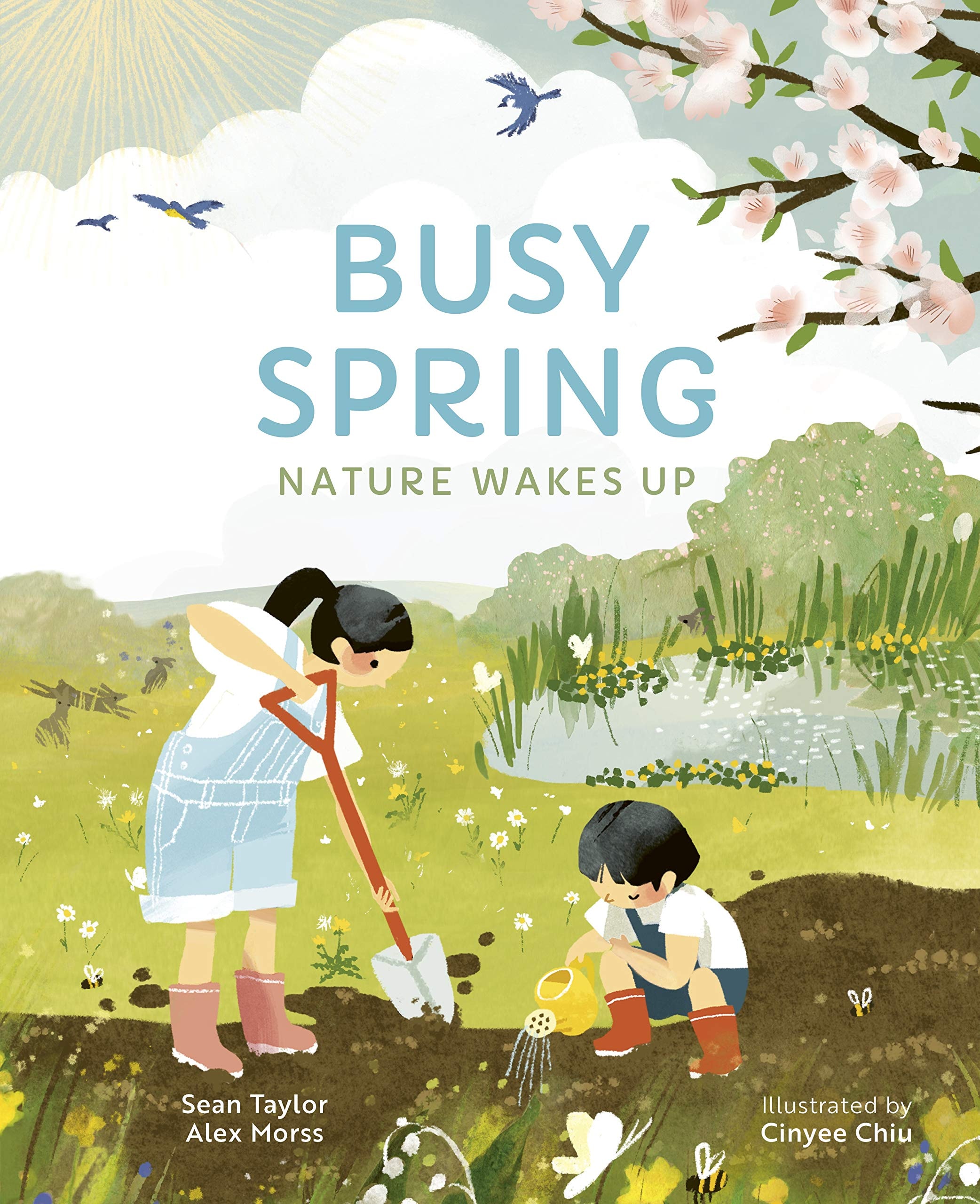 Busy Spring: Nature Wakes Up book cover